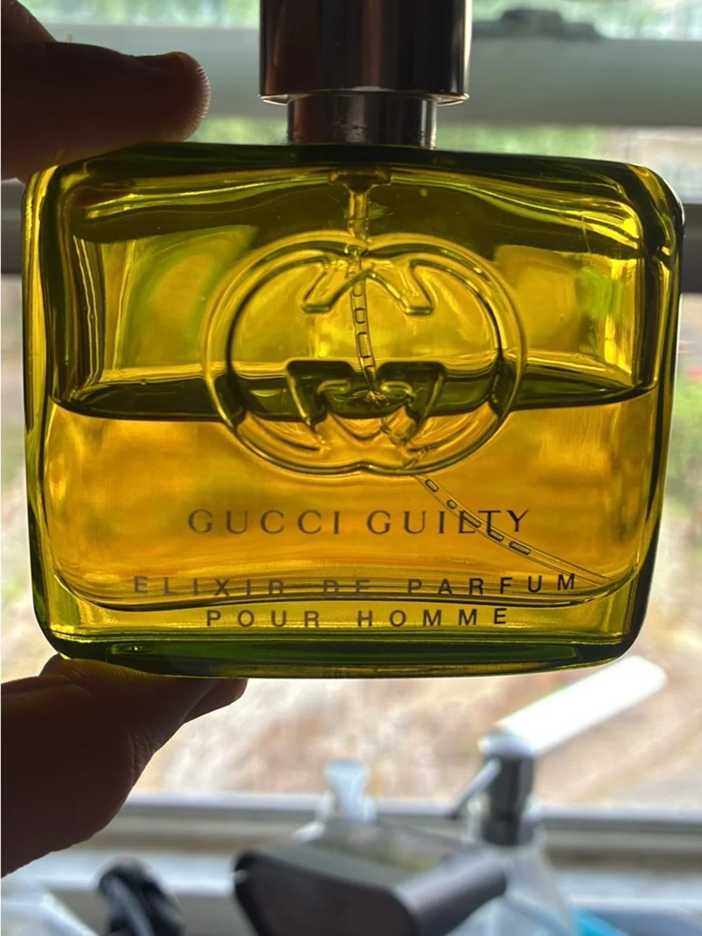 Gucci Yellow Glass Fragrance Bottle - Women Bath & Body